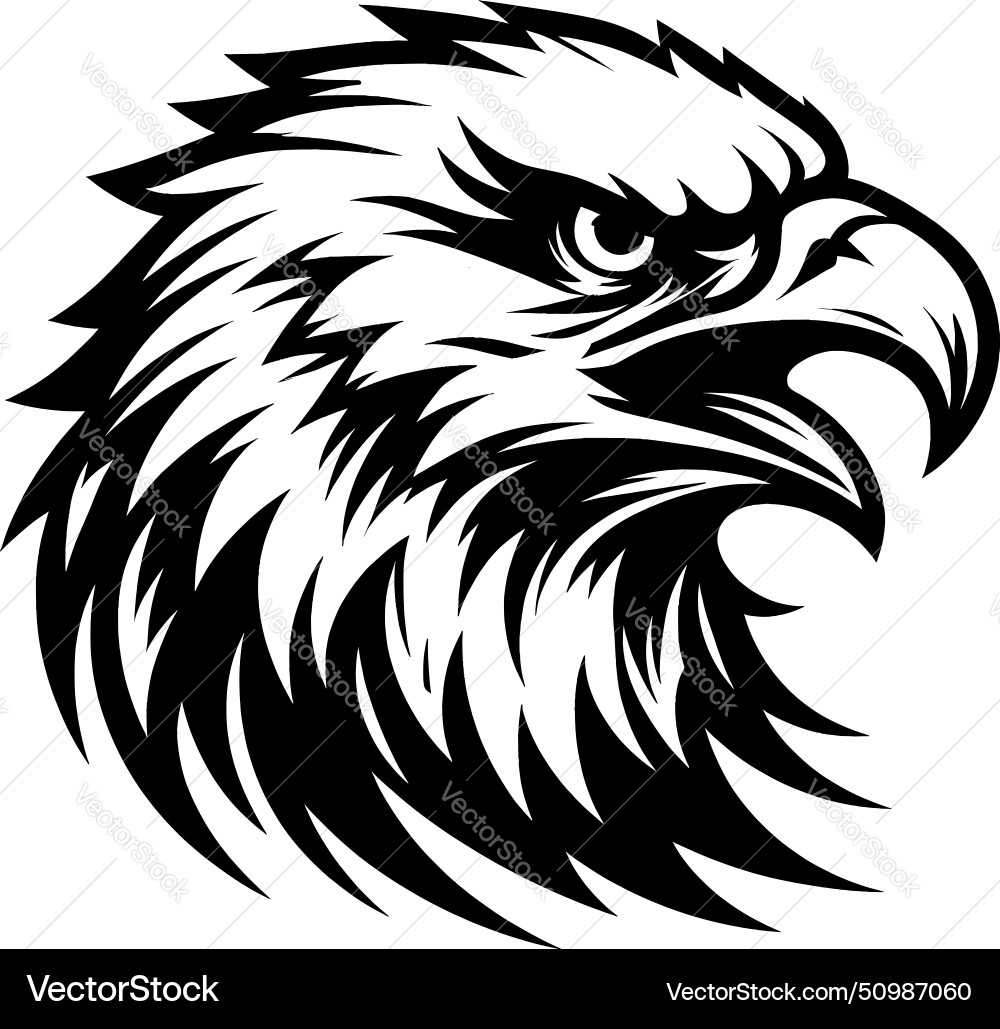 Eagle mascot Royalty Free Vector Image - VectorStock