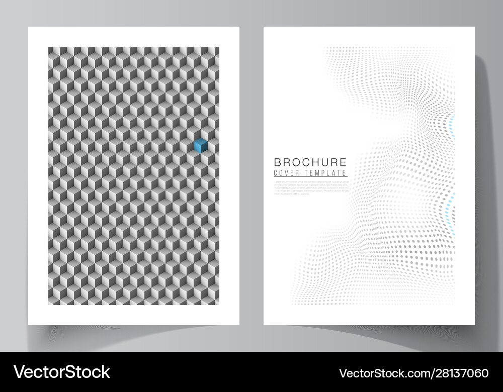 Layout a4 format modern Layout a4 format modern vector image