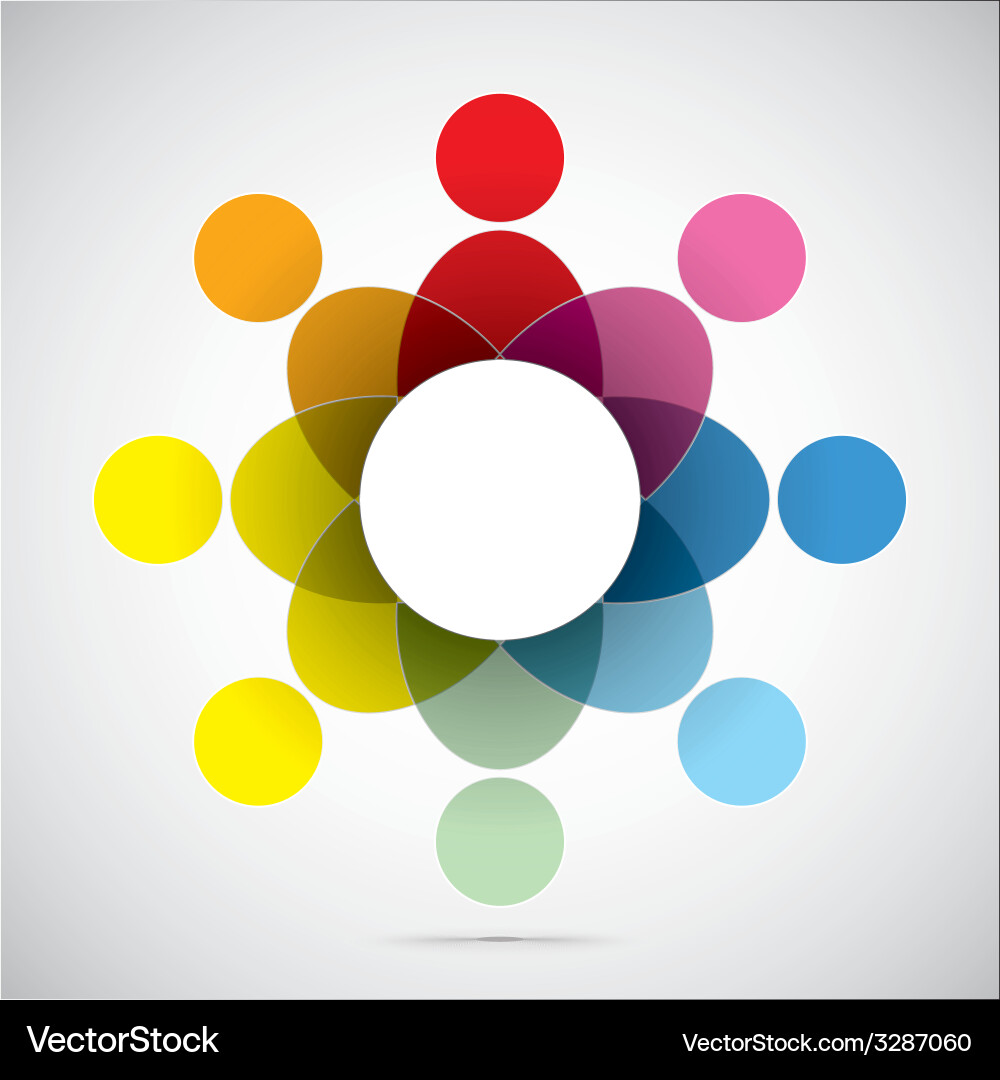 Union & Unity Symbol vector image