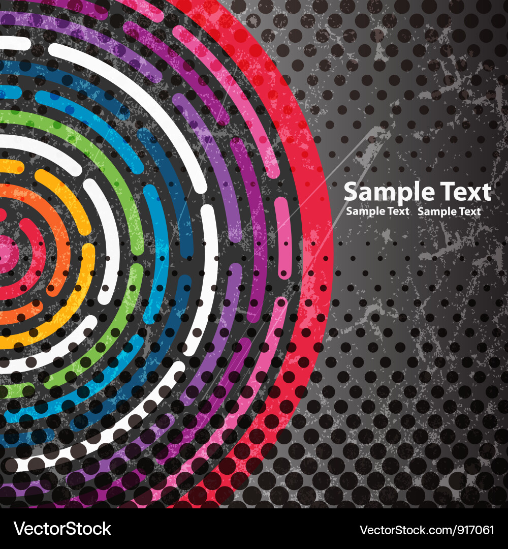 Abstract Colorful Background vector image