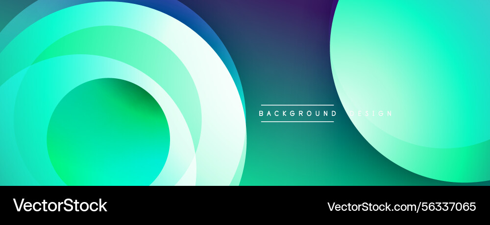 Abstract background features layered circles Abstract background features layered circles Vector Image