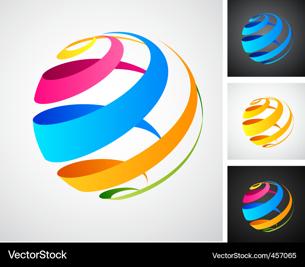 Global Connection Icon Vector Image