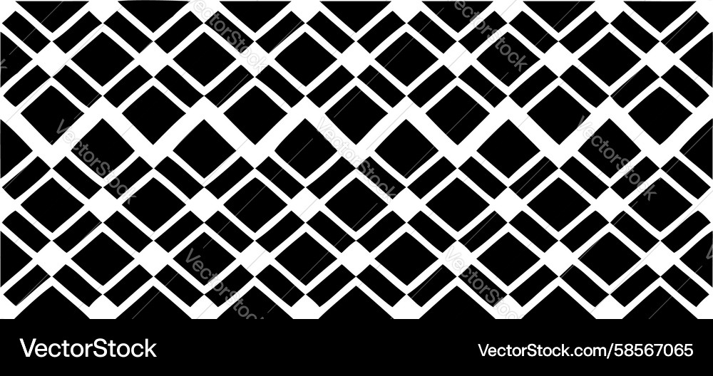 Hexagonal Interlocking Grid Pattern Vector Image