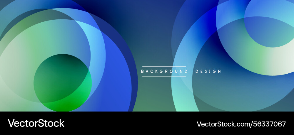 Abstract background features overlapping circles Abstract background features overlapping circles vector image