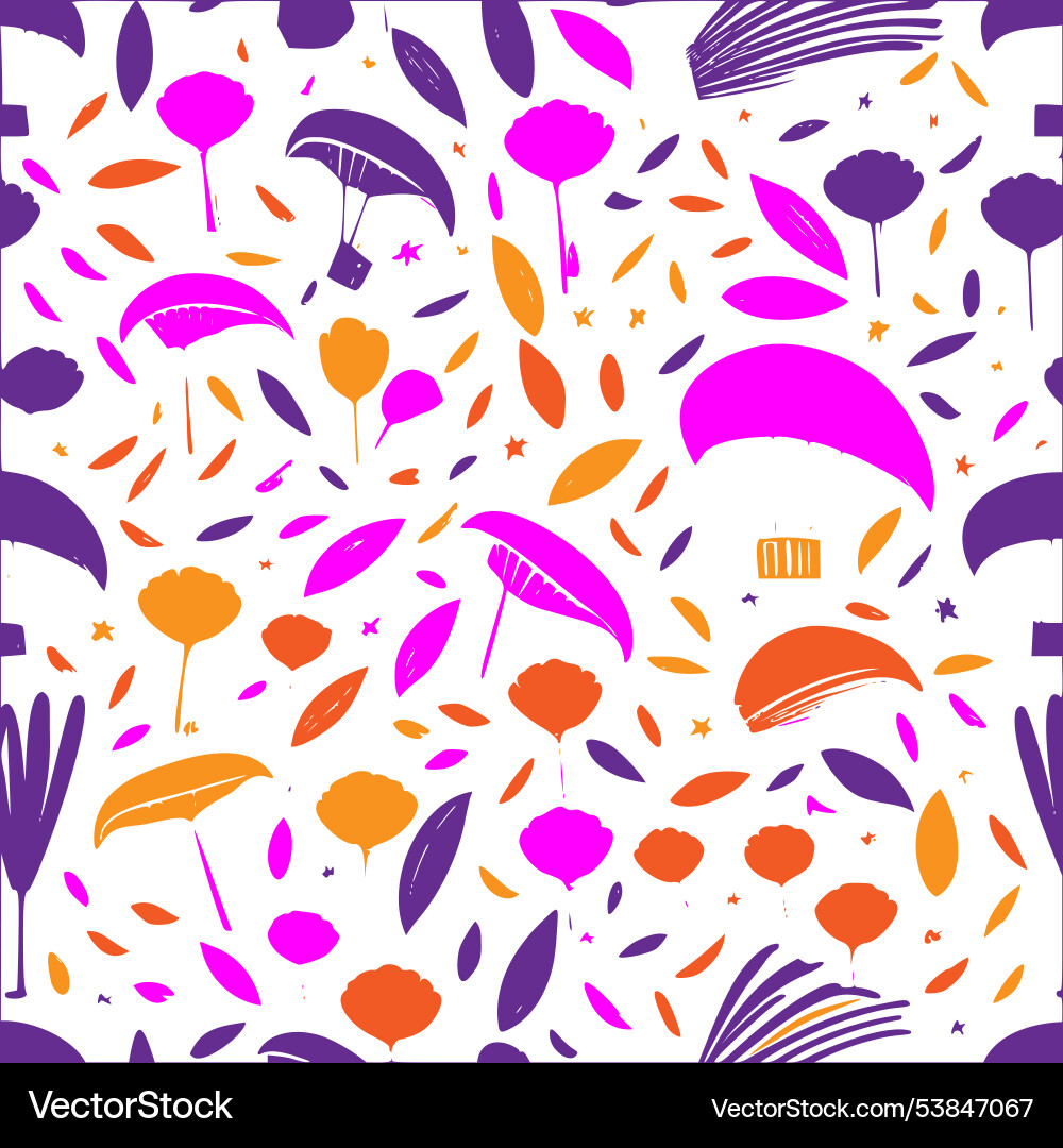 Broomstick abstract pattern seamless Broomstick abstract pattern seamless Vector Image