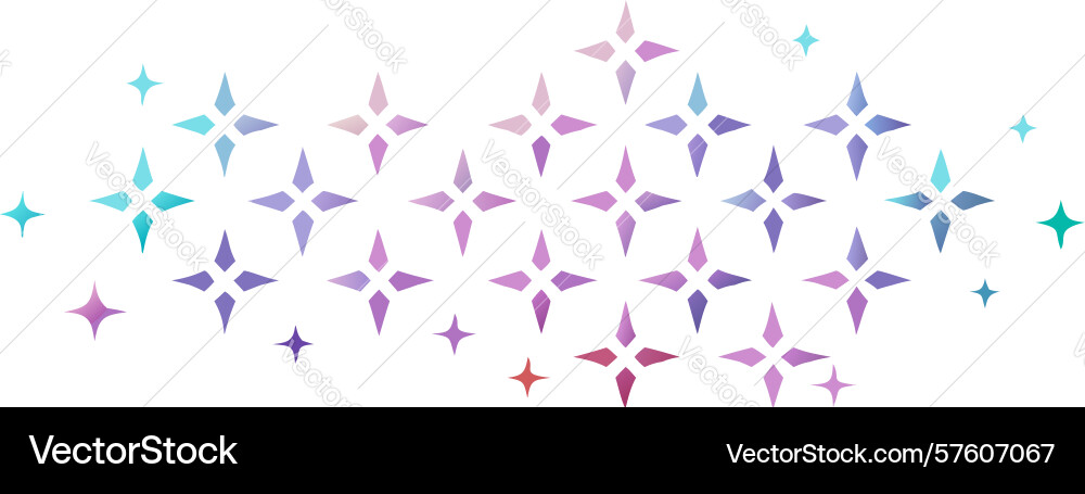 Delicate starburst pattern abstract background vector image