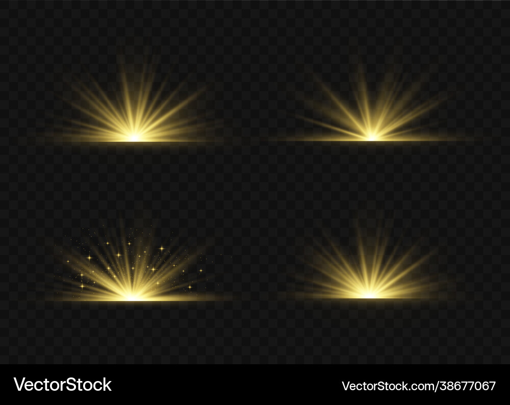 Lichteffekt Explosion Sonne Glitzer Funkenblitz Lichteffekt Explosion Sonne Glitzer Funkenblitz vektorbild