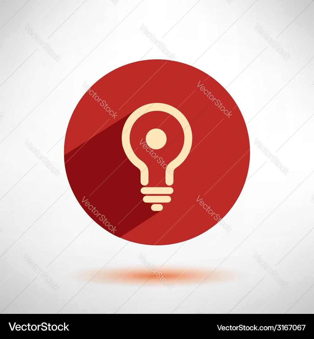 Light Bulb Icon Royalty Free Vector Image - VectorStock