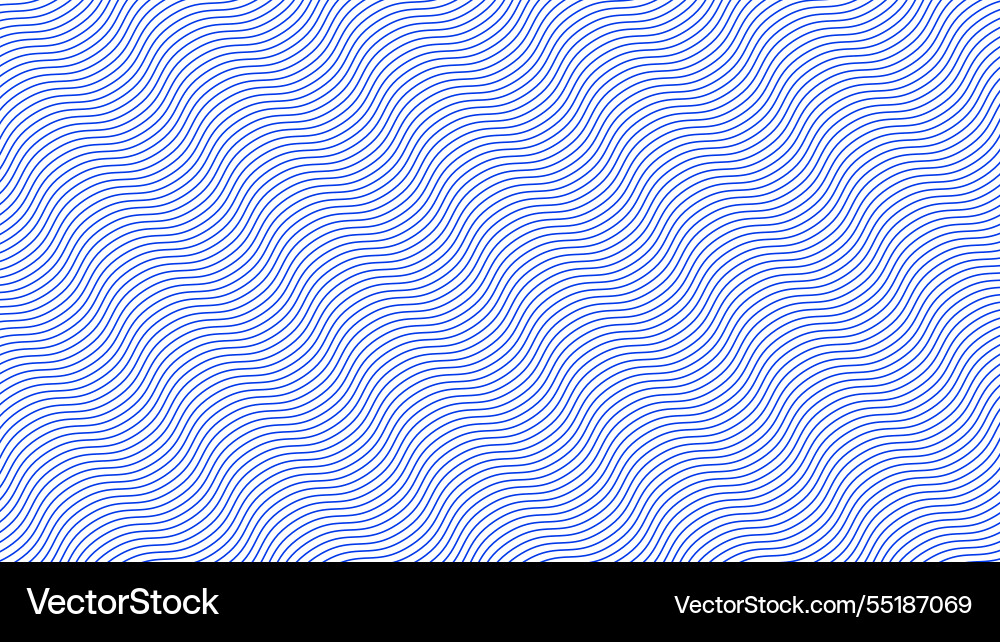 Blue wave line pattern abstract background Blue wave line pattern abstract background Vector Image