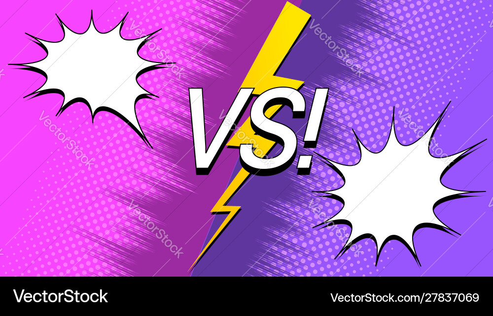 Explosive rivalry background Explosive rivalry background Vector Image