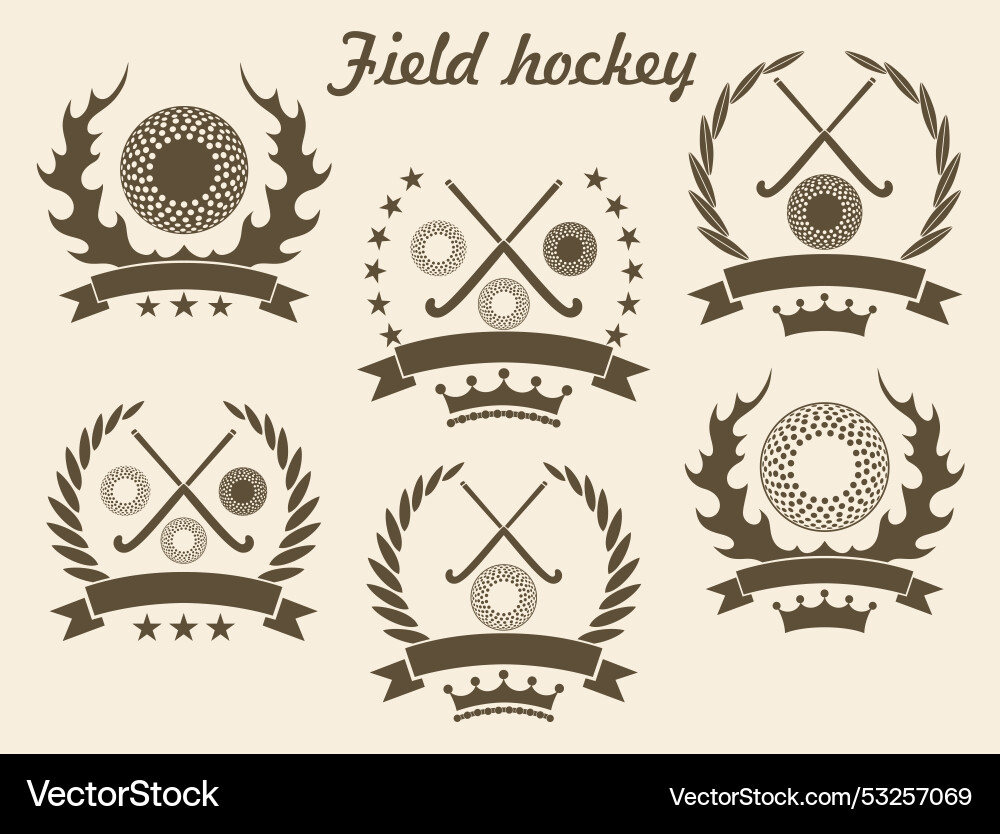Field hockey Royalty Free Vector Image - VectorStock