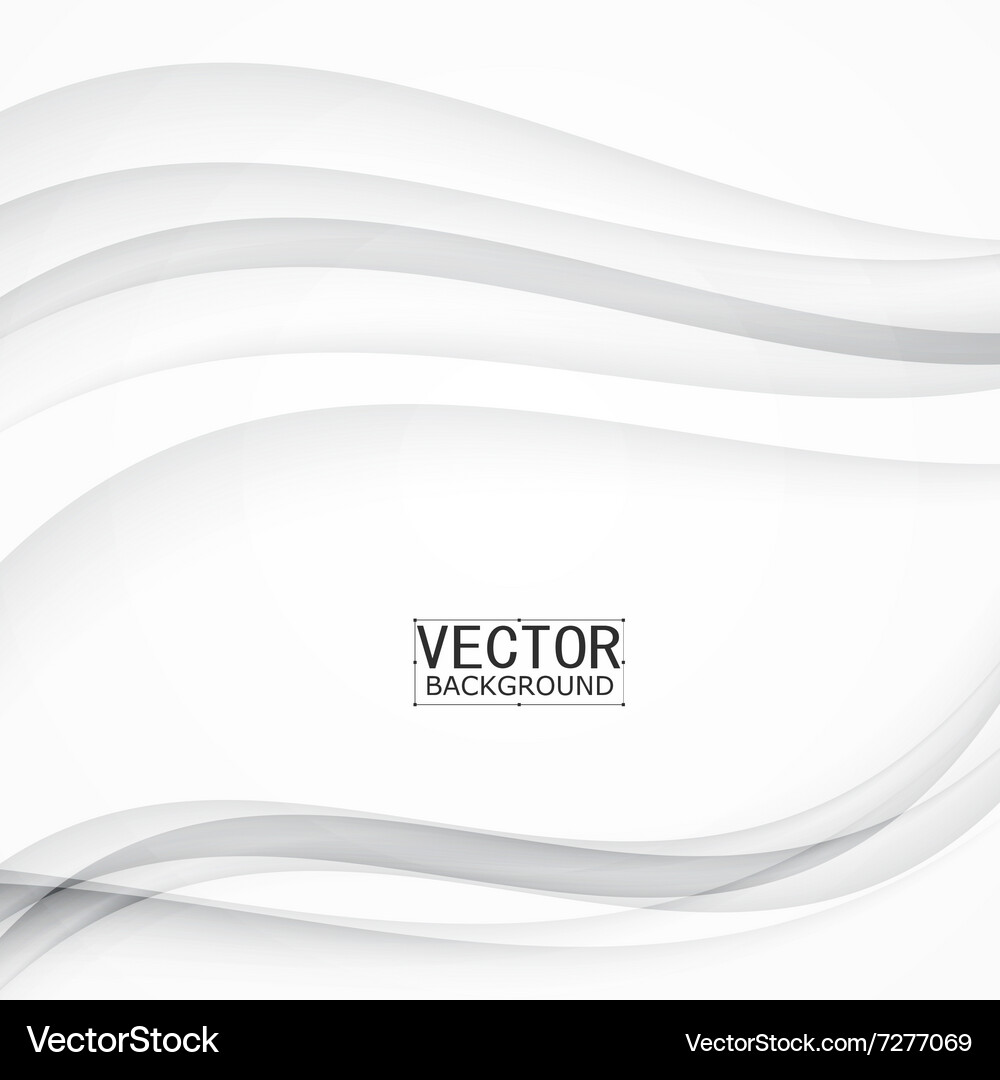 White background curve Vector Image