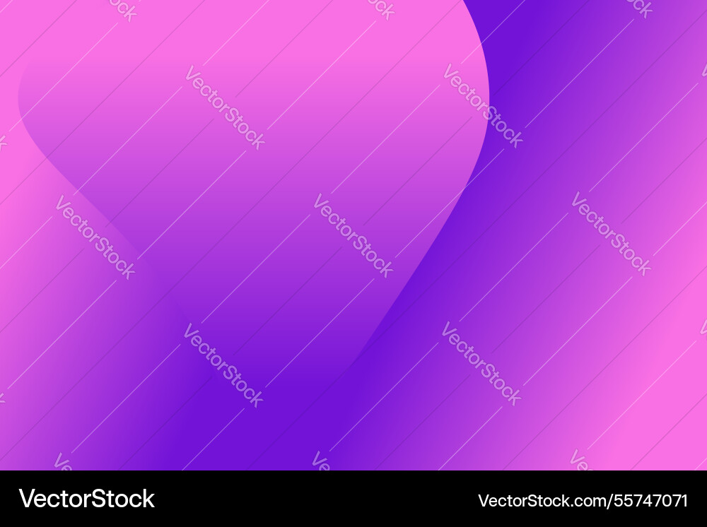 Abstract gradient wavy shape effect background Vector Image