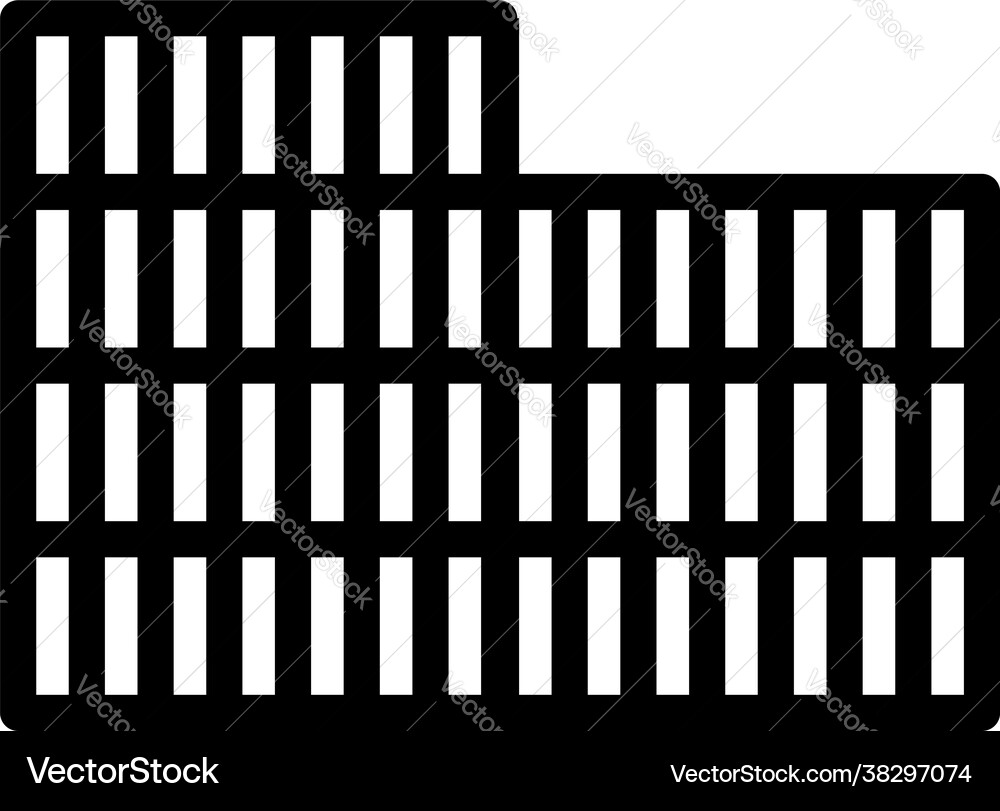 Container stack icon Container stack icon vector image