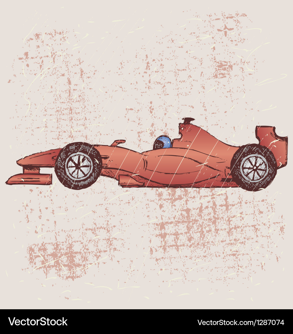 Formula 1 race Royalty Free Vector Image - VectorStock