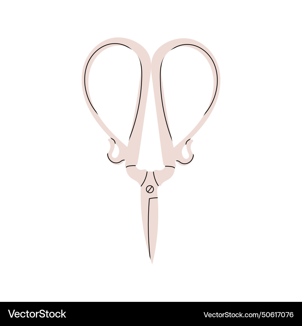 Colorful scissors for creativity Colorful scissors for creativity vector image