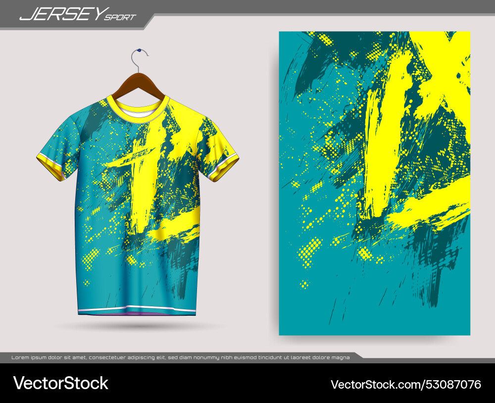 Dynamic Racing Jersey Muster vektorbild