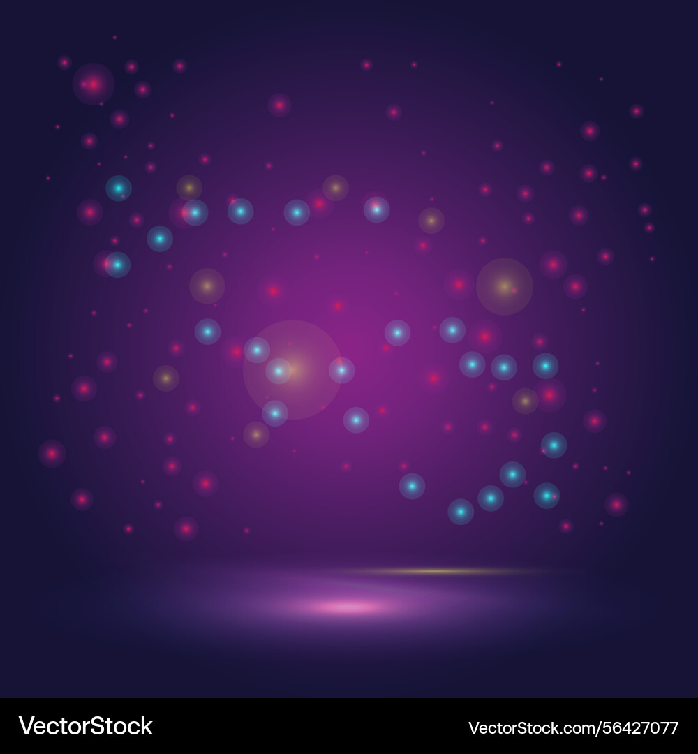 Empty background scene with spotlights Empty background scene with spotlights vector image