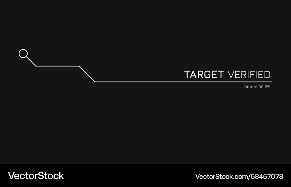 Callout Frame Lines - HUD Style Vector Image
