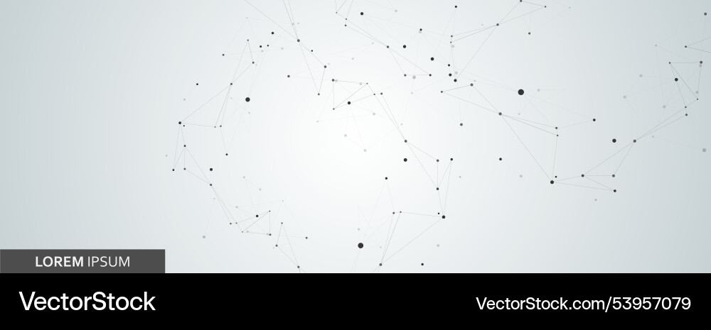Abstrakt verbundene Punkte und Zeilen Hintergrund Abstrakt verbundene Punkte und Zeilen Hintergrund vektorbild