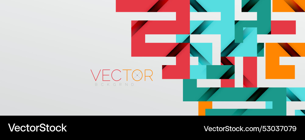 Color bend lines with shadow texture effect Vector Image