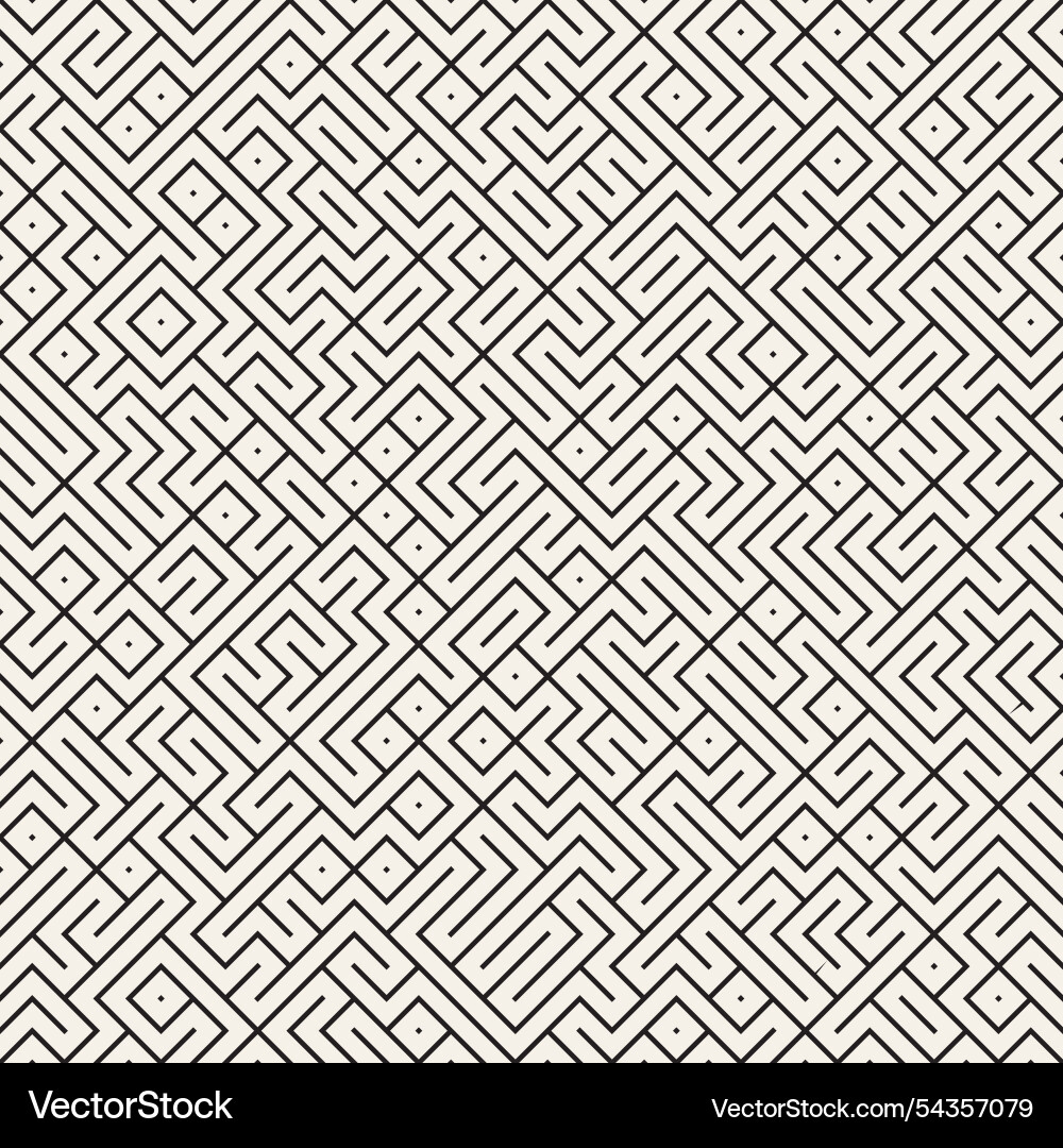 Seamless pattern repeating geometric elements Seamless pattern repeating geometric elements vector image