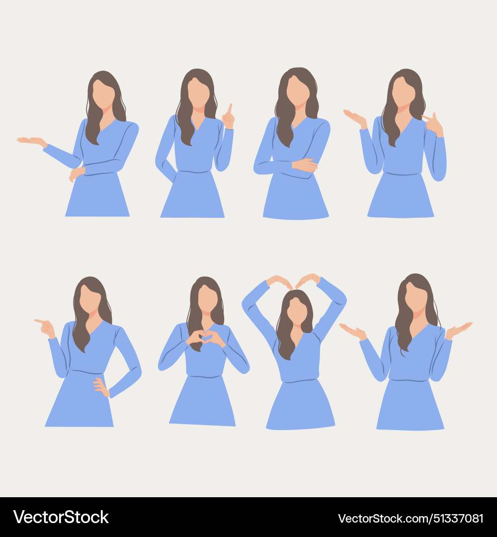 Frau in verschiedenen Posen clipart Sammlungsbestand Frau in verschiedenen Posen clipart Sammlungsbestand vektorbild
