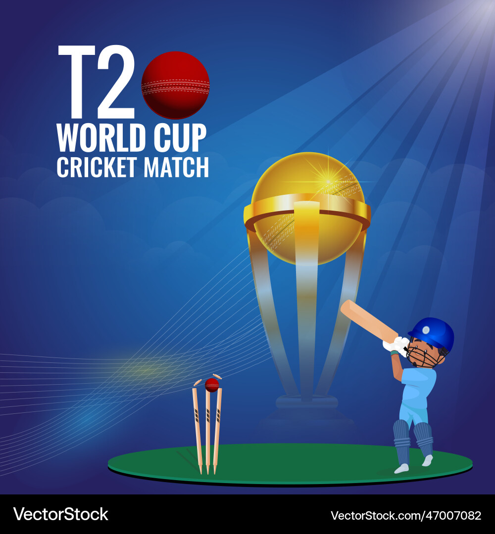 Banner Designvorlage der Cricket-Meisterschaft Banner Designvorlage der Cricket-Meisterschaft vektorbild