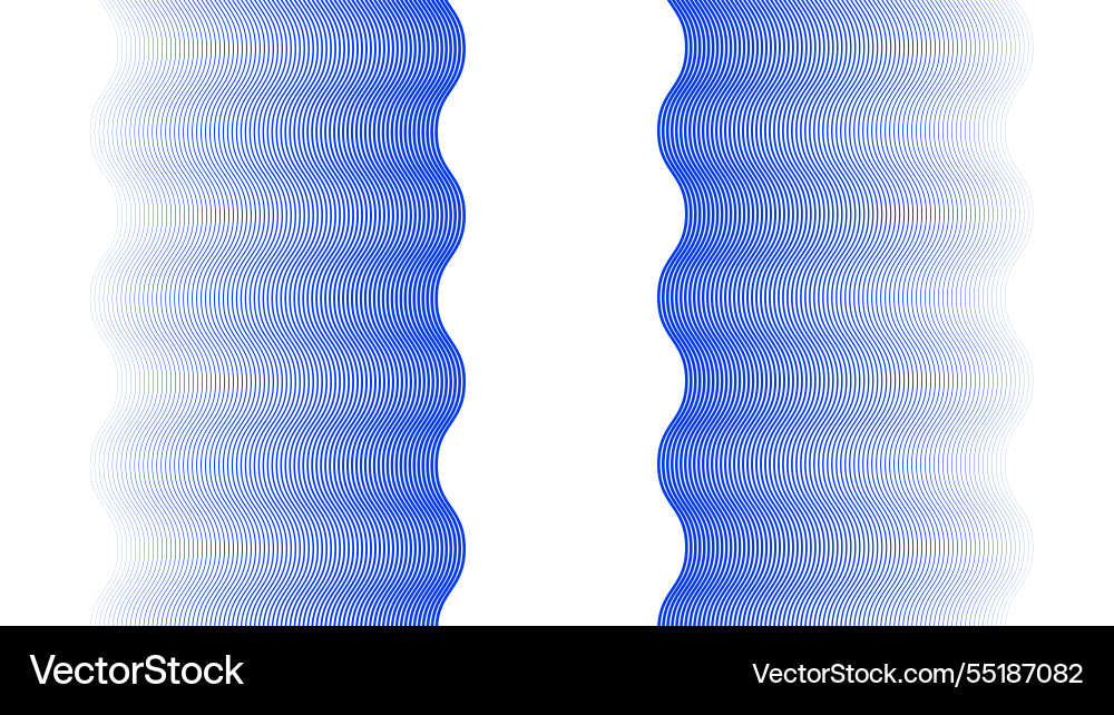 Blue wave line pattern abstract background Blue wave line pattern abstract background Vector Image