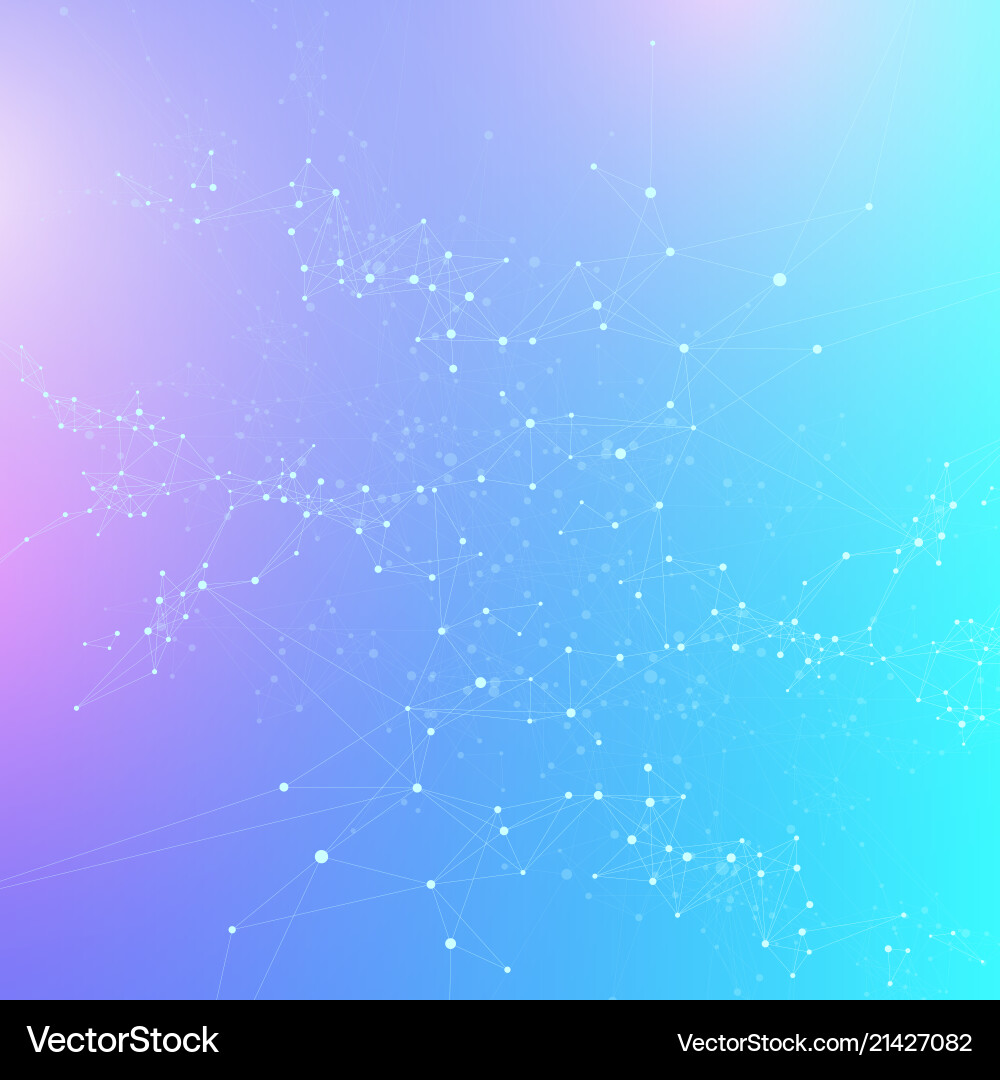 Technology abstract background with connected line Technology abstract background with connected line vector image