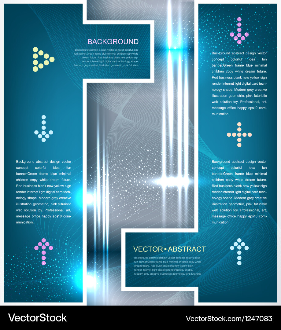 Background design element for business Vector Image