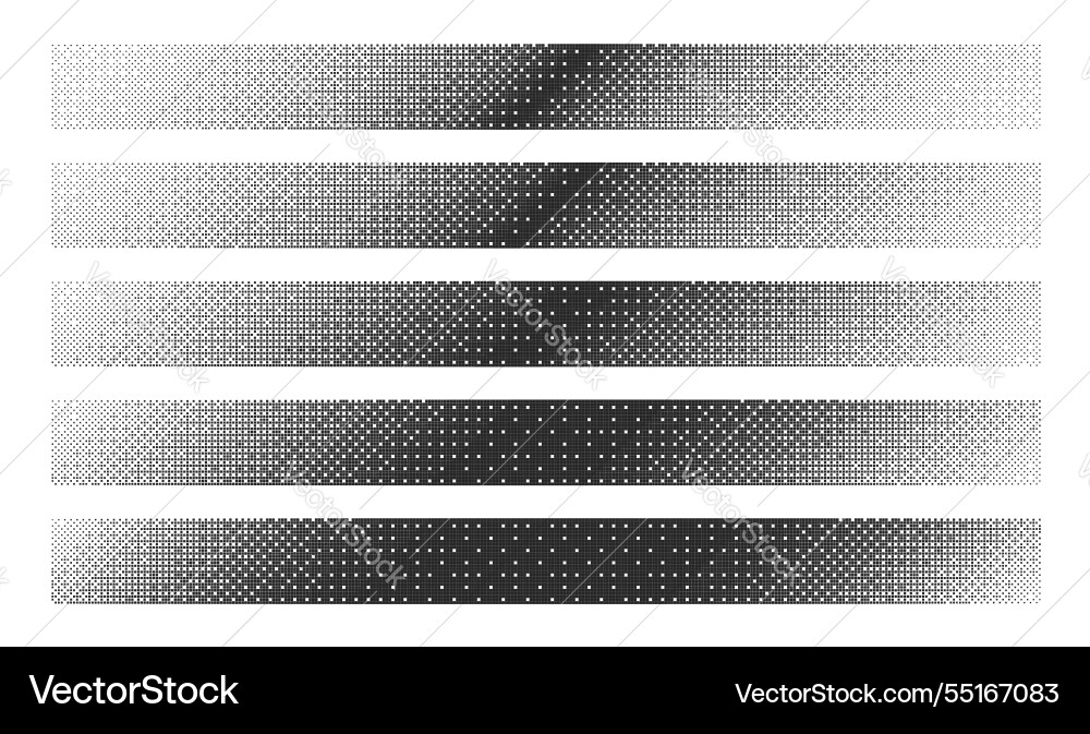 Black noise bitmap dither linear angled gradients Black noise bitmap dither linear angled gradients Vector Image