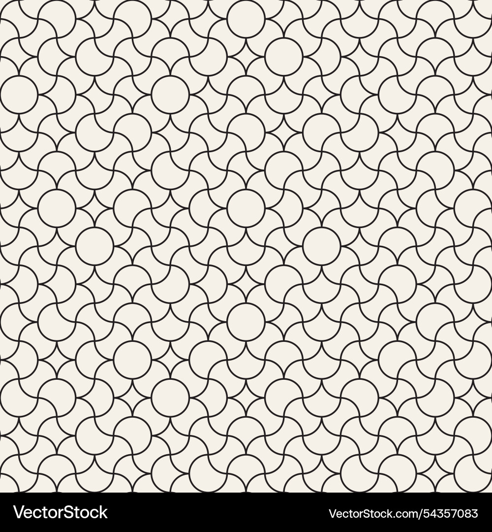 Seamless pattern repeating geometric elements Seamless pattern repeating geometric elements vector image