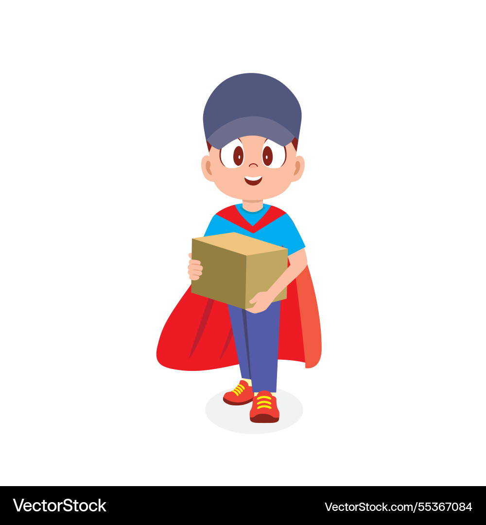 Quick and reliable service for every delivery Quick and reliable service for every delivery Vector Image