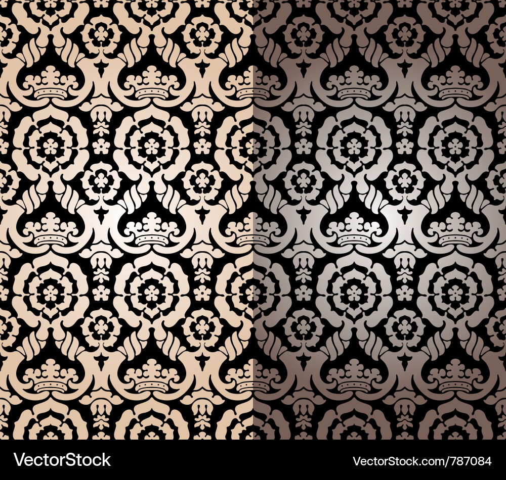Retro pattern vector image