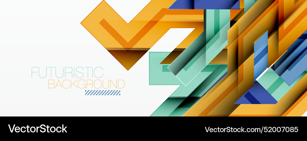 Dynamic lines geometric background Dynamic lines geometric background vector image