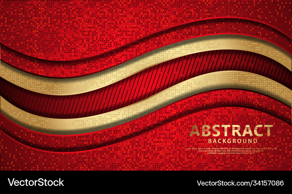 Wave abstract overlap layer on black stripes Wave abstract overlap layer on black stripes vector image