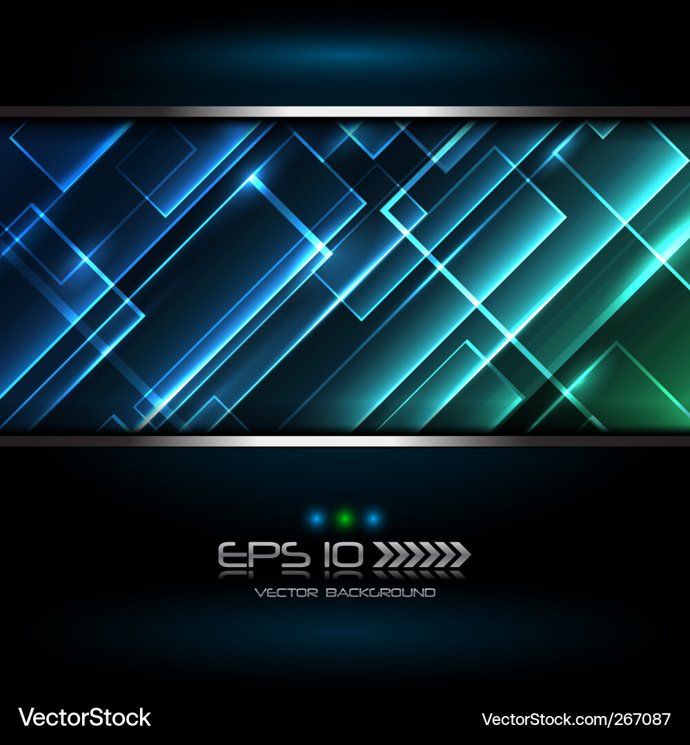 Dynamic Geometric Background Vector Image