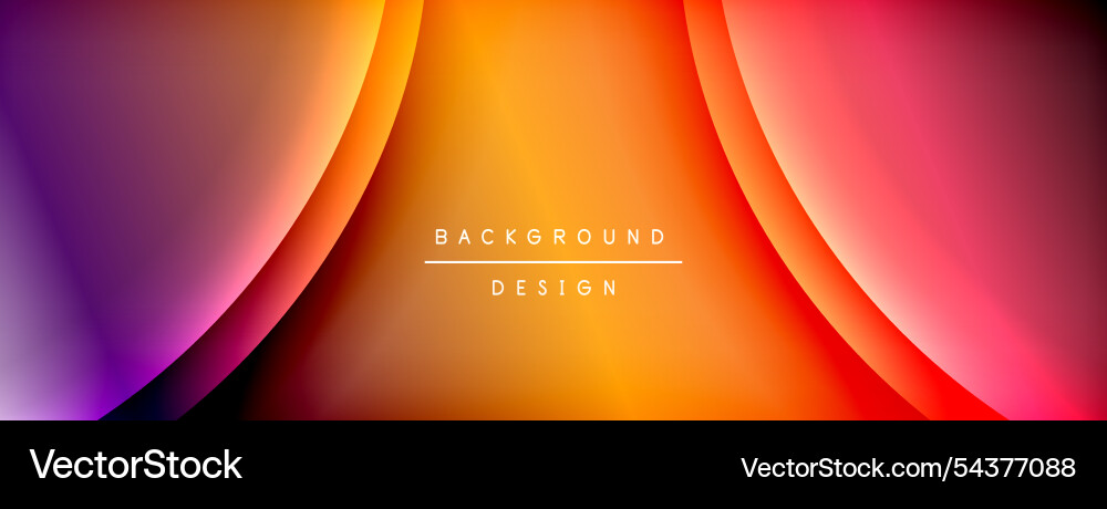 Gradient and shadow wave line geometric background Gradient and shadow wave line geometric background Vector Image