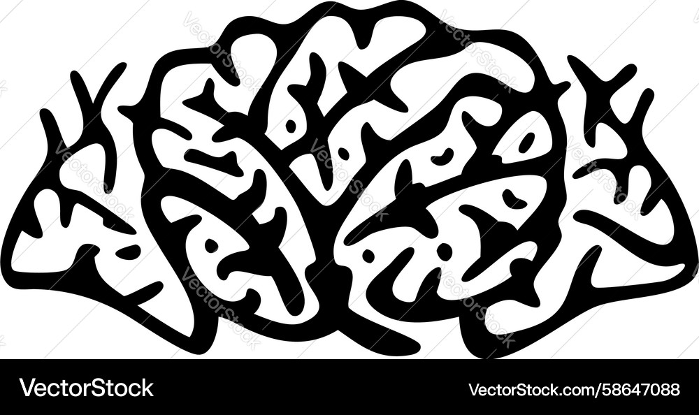 Intricate Neural Network Vector Image