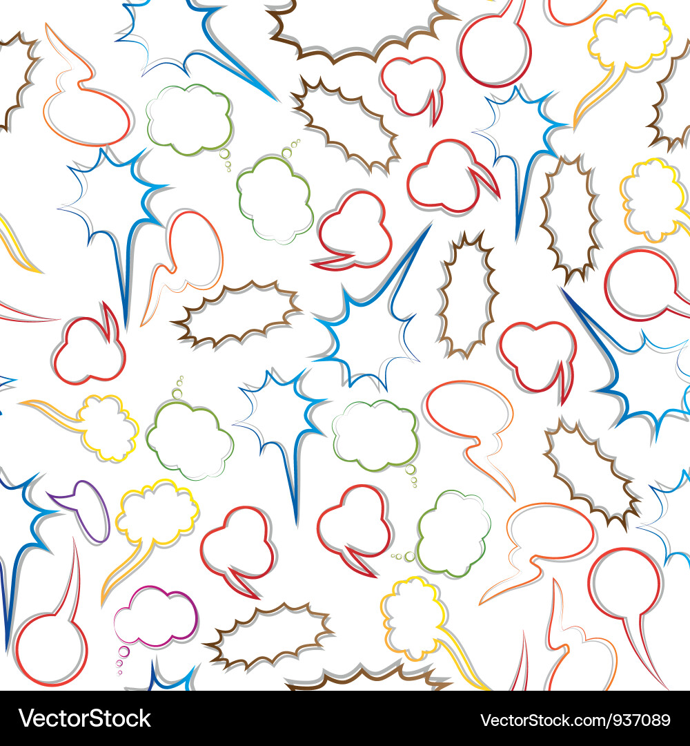 Hints color seam Vector Image