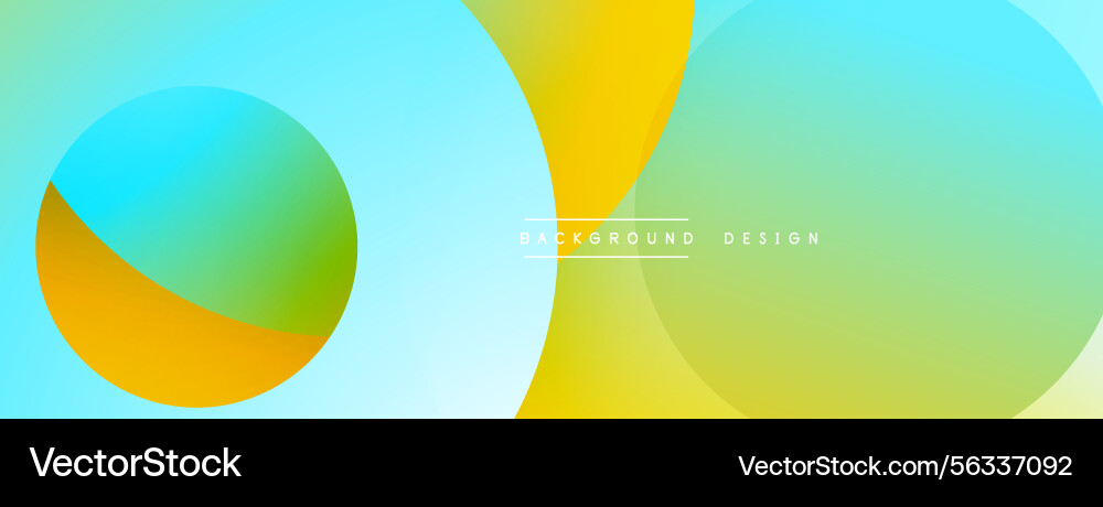 Abstract background features overlapping colorful Abstract background features overlapping colorful vector image
