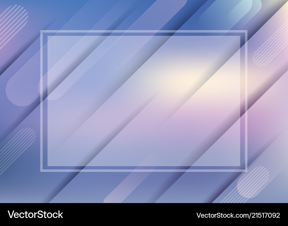 Retro Frame Abstract Background Vector Image