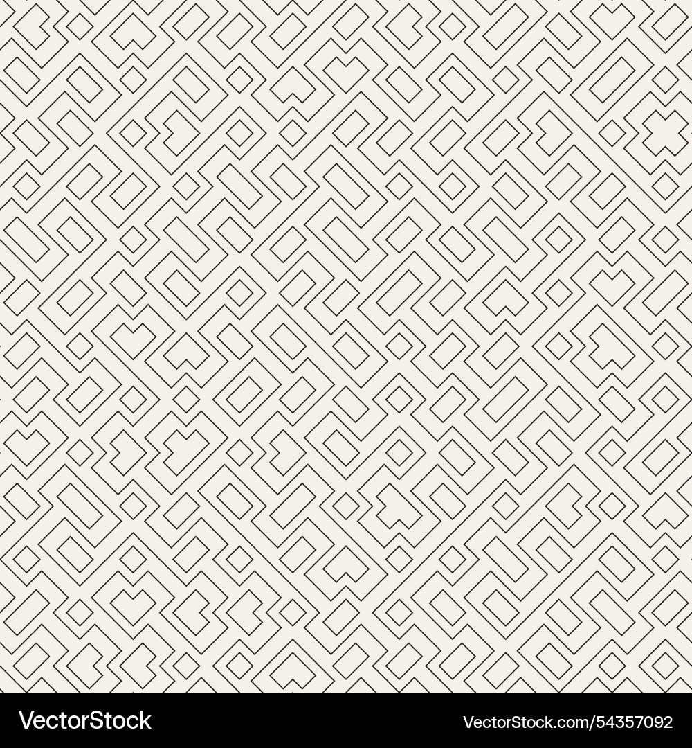 Seamless pattern repeating geometric elements Seamless pattern repeating geometric elements vector image