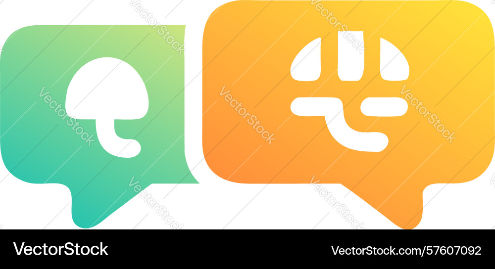 Wrench cog speech bubble for tech support design Vector Image