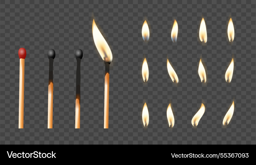 Matchbox empty package for match sticks in top Vector Image