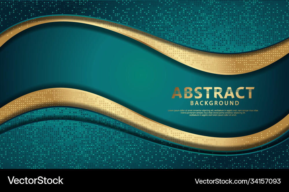 Wave abstract overlap layer on black stripes Wave abstract overlap layer on black stripes vector image