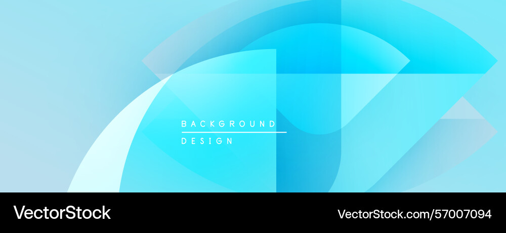 Abstract blue background features overlapping Abstract blue background features overlapping Vector Image