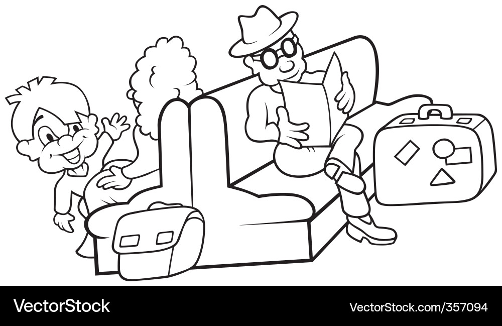 Waiting room Vector Image