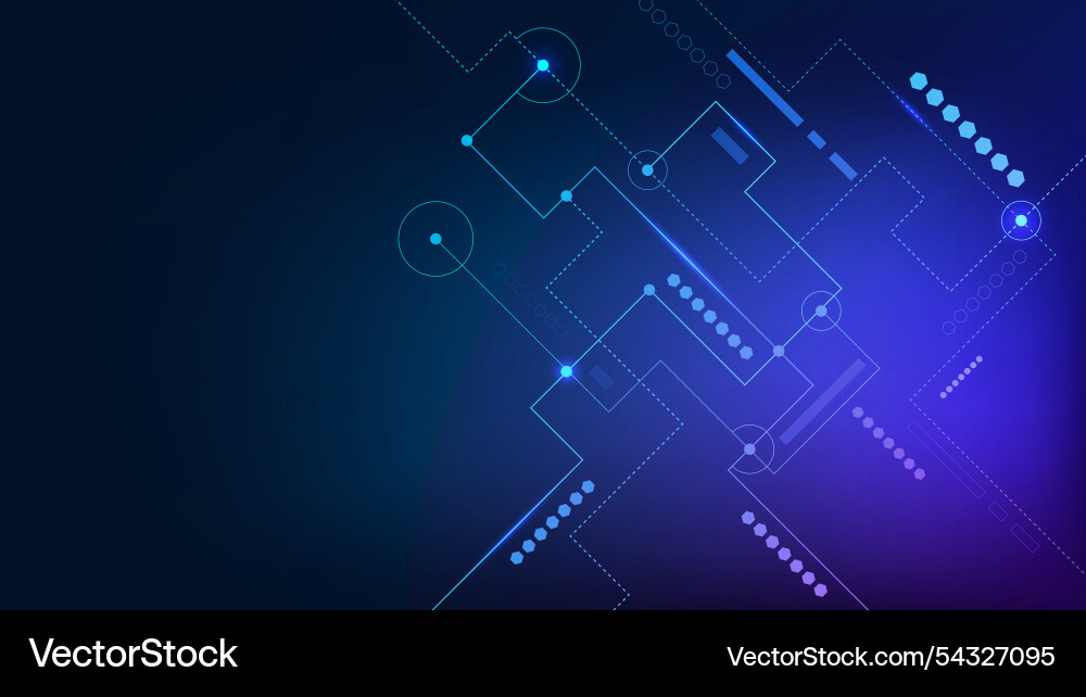 Abstract circuit board pattern for high tech Abstract circuit board pattern for high tech vector image
